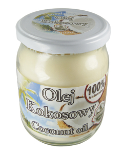 OLEJ KOKOSOWY RAFINOWANY 500 ML