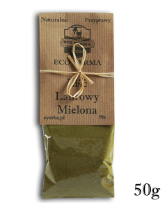 LIŚCIE LAUROWE MIELONE 50 G SUSZONE LIŚCIE ZMIELONE