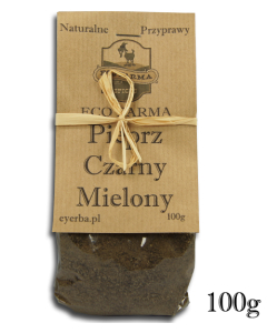 PIEPRZ CZARNY MIELONY I GATUNEK 100 G