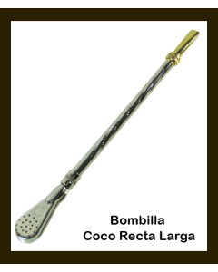 BOMBILLAS COCO RECTA LARGA
