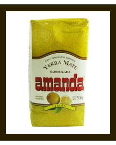 YERBA MATE AMANDA LIMON 0,5KG