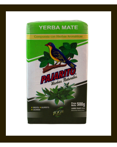 YERBA MATE PAJARITO COMPUESTA HIERBAS 0,5KG