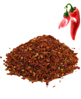 PAPRYKA JALAPENO CZERWONA PŁATKI 1 KG OSTRA