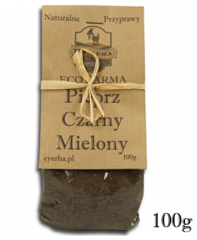 PIEPRZ CZARNY MIELONY I GATUNEK 100 G