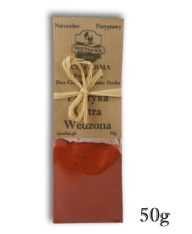 PAPRYKA WĘDZONA OSTRA MIELONA 50G