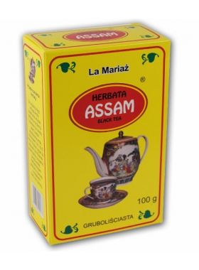 HERBATA ASSAM LIŚCIASTA 100G W PUDEŁKU---TOWAR NIEDOSTĘPNY