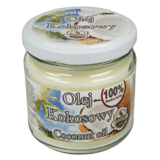 OLEJ KOKOSOWY RAFINOWANY 200 ML