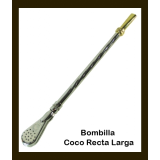 BOMBILLAS COCO RECTA LARGA