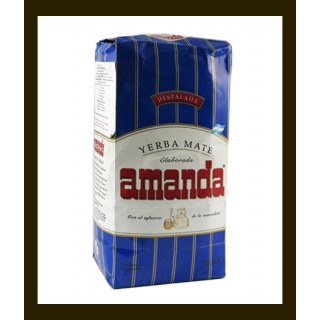 YERBA MATE AMANDA DESPALADA BLUE 0,5KG