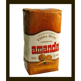 YERBA MATE AMANDA NARANJA 0,5KG