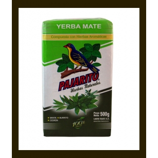 YERBA MATE PAJARITO COMPUESTA HIERBAS 0,5KG