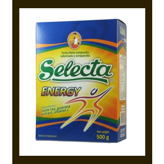 YERBA MATE SELECTA ENERGY GUARANA 0,5KG---produkt niedostępny