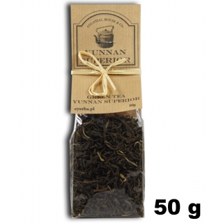 HERBATA ZIELONA YUNNAN SUPERIOR 50G